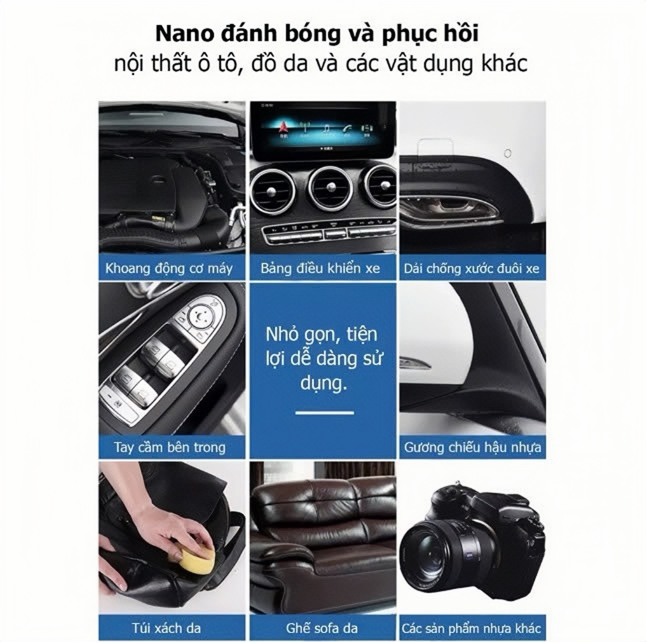 Gương Cầu Lồi Ô Tô UHERO Chính Hãng – Xoay 360 Độ, Xoá Điểm Mù Tuyêth Đối - Ảnh 7